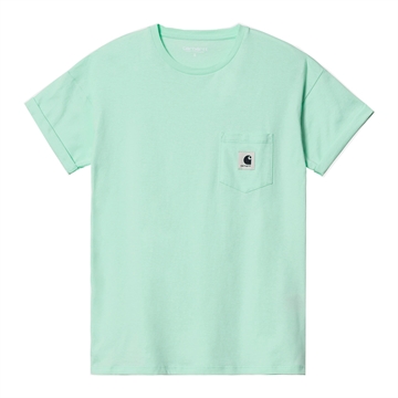Carhartt WIP T-shirt W Pocket Pale Spearmint